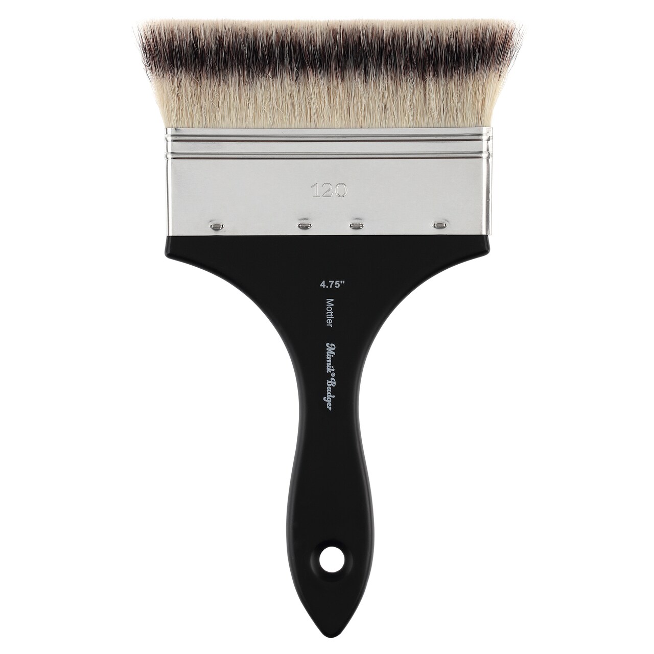 Creative Mark Mimik Synthetic Badger Mottler Brushes - Animal-Friendly Mottlers for Oil, Acrylics, Watercolor, Large Surfaces, & More!